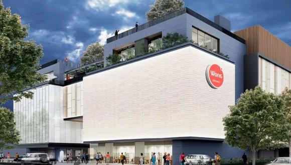 Nuevo supermercado Wong funcionará en un espacio de 2 mil metros cuadrados. (Foto: Cencosud)