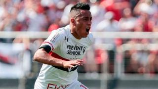 Christian Cueva está camino a superar a Ganso en Sao Paulo