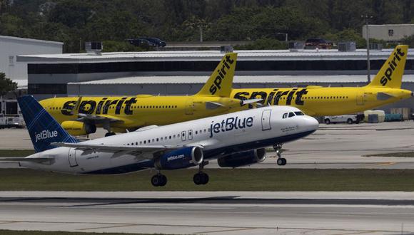La compra de Spirit por JetBlue hubiera convertido a esta última en la quinta aerolínea del país.