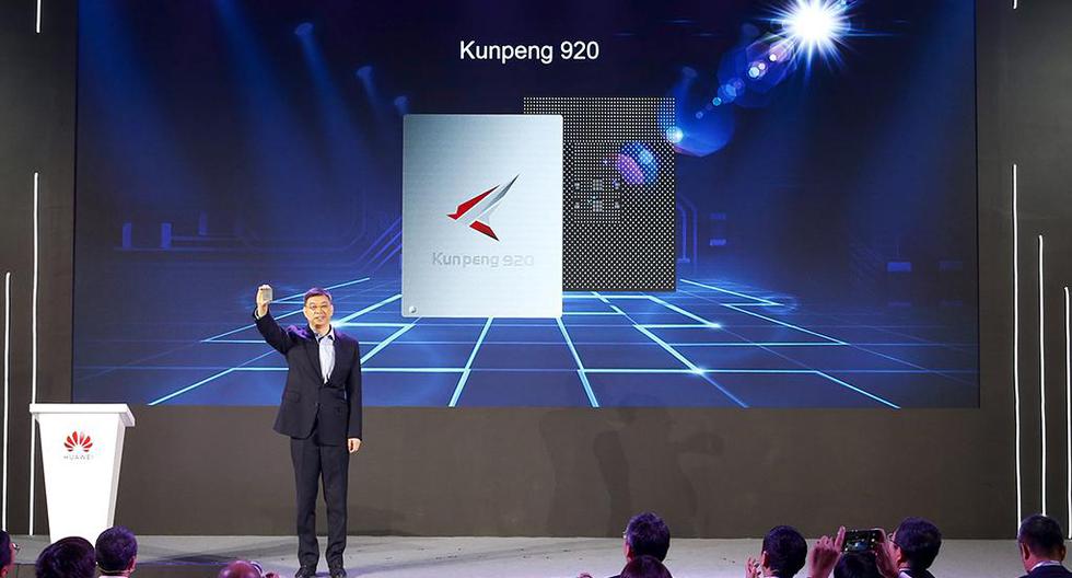 Estos son los nuevos procesadores para la computadora que Huawei empezará a vender en los próximos meses y que fueron lanzados en el CES 2019. (Foto: Huawei)