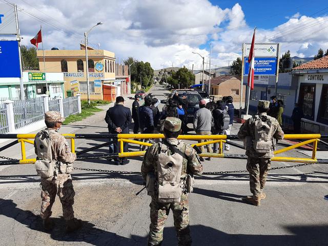 Coronavirus en Perú: Refuerzan vigilancia en la frontera con Bolivia en Puno. (Foto: Cortesía / Diresa Puno)