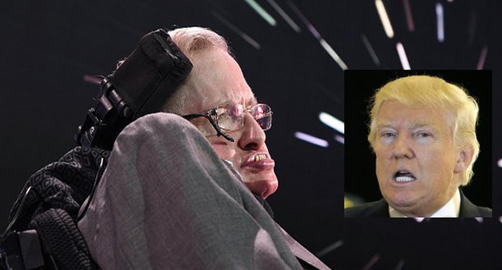 Stephen Hawking criticó a Donald Trump. (Foto: Getty Images)