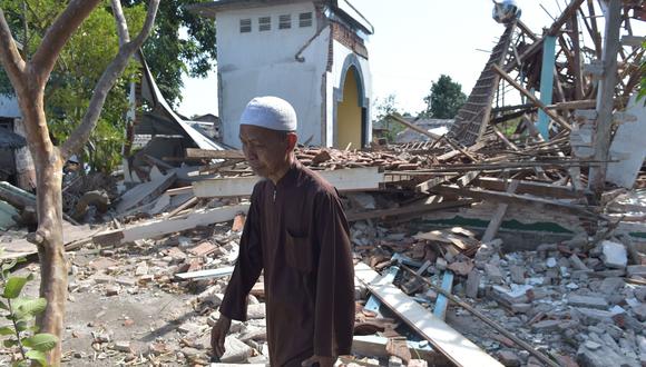 Indonesia: Terremoto de magnitud 6,3 sacude la isla de Lombok (Foto: AFP).