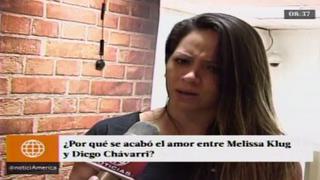Melissa Klug confirma que romance con Diego Chávarri terminó