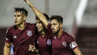 Lanús goleó 3-0 a Universidad Católica en el duelo de ida de la primera ronda de la Copa Sudamericana 2020