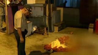 Chorrillos: hombre muere tras recibir un impacto de bala en la cabeza | VIDEO