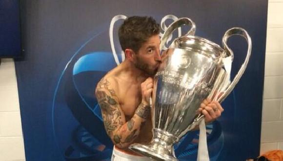 Los peculiares tatuajes de Sergio Ramos: el Mundial y la Décima