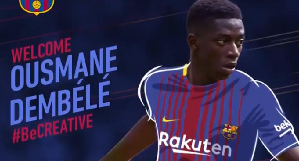 Se reveló el oscuro pasado de Ousmane Dembélé tras convertirse en jugador del FC Barcelona. (Foto: Captura)