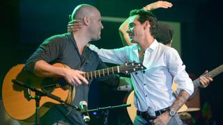 Gian Marco fue sorprendido por Marc Anthony durante un show en México 