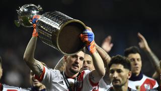 River vs. Boca: el momento en que los millonarios levantaron la Copa Libertadores