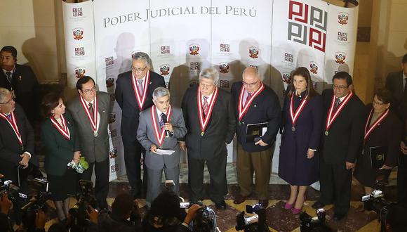 El presidente del Poder Judicial, Duberlí Rodríguez, había adelantado esta decisión tomada por la sala plena de la Corte Suprema. (USI)