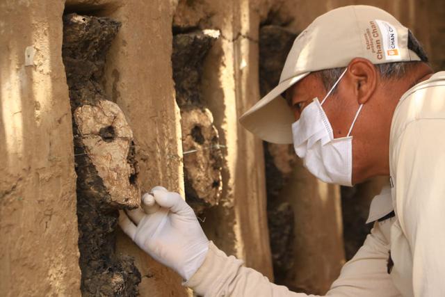 Nuevo hallazgo en Chan Chan: encuentran enterradas 19 estatuillas preíncas | FOTOS