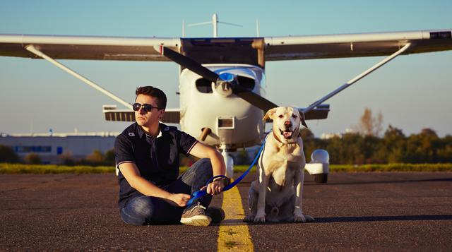 ¿Volarías en un avión que es piloteado por perros? - 1