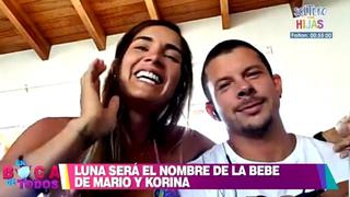 Mario Hart y Korina Rivadeneira revelaron el nombre de su primogénita 