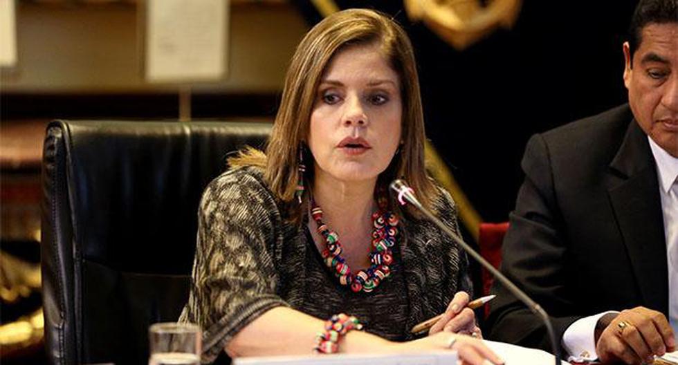 Mercedes Aráoz espera que no haya oposición para la realización del referéndum en el Perú. (Foto: Agencia Andina)