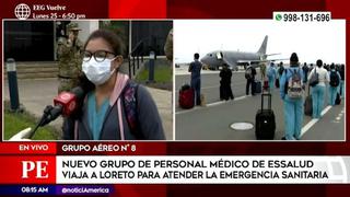 Personal médico viaja a Iquitos y Talara para atender emergencia sanitaria de COVID-19