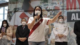 “Tratamiento para un Perú en cuidados intensivos”, esta es la visión de país de Keiko Fujimori