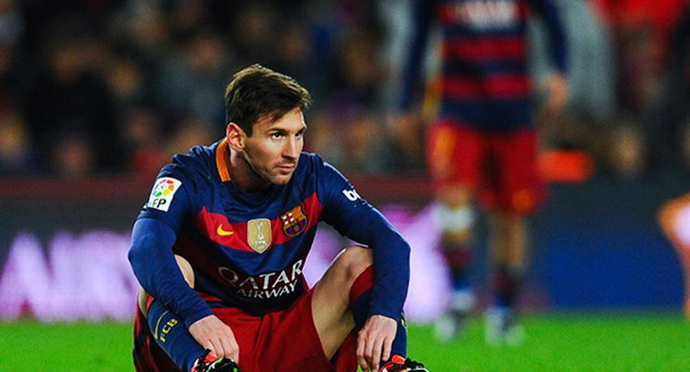 Lionel Messi podría perderse el siguiente partido del Barcelona por precaución a que no se lesione de gravedad. (Foto: Getty Images)