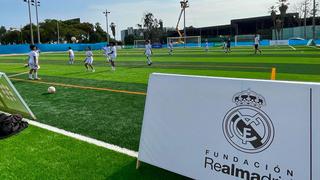 Fundación Real Madrid-Perú entrena en nuevo complejo de fútbol del Jockey Club