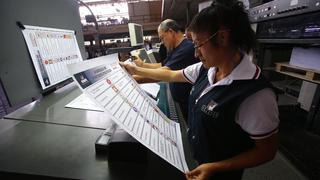 Elecciones 2020: ONPE inició la impresión de más de 24 millones de cédulas de sufragio