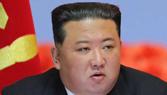 El líder de Corea del Norte Kim Jong-un. (STR / KCNA VIA KNS / AFP).
