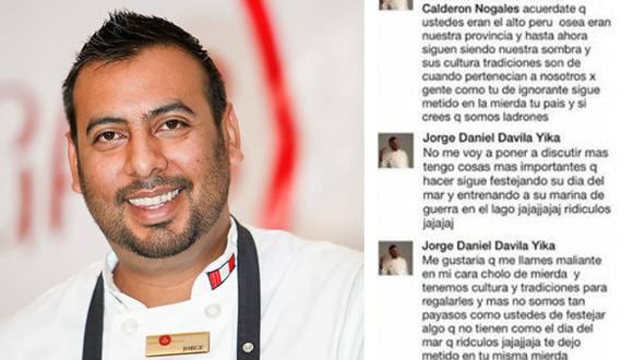 Facebook: Chef peruano es despedido por ofender a bolivianos