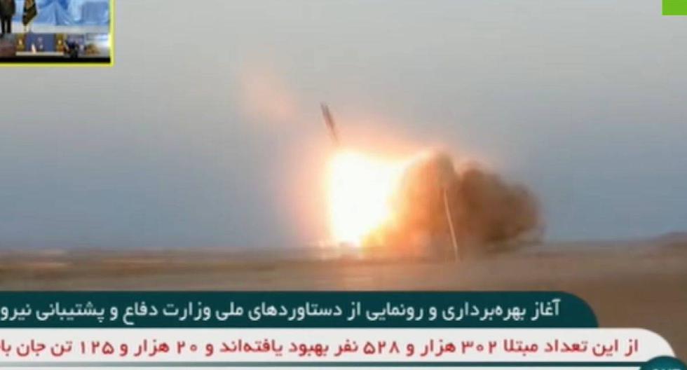 Irán presenta los misiles Soleimani y Abu Mahdi. (Foto: RT/YouTube)