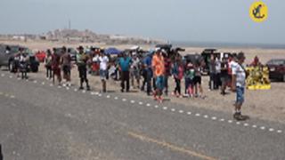 Marcona y su caluroso recibimiento al Dakar 2019.