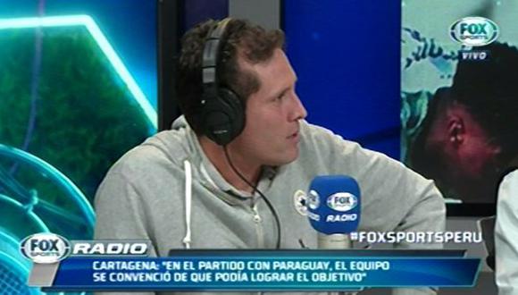 Leao Butrón debutó como comentarista en FOX Sports Radio Perú. (Foto: captura de YouTube)