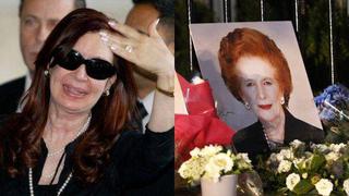 Gran Bretaña no invitó a Cristina Fernández a funeral de Margaret Thatcher