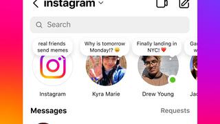 Instagram: cómo usar Notas, la nueva función en la sección de mensajes directos