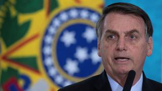 Bolsonaro dice que Trump saldrá más fuerte para el bien del mundo 