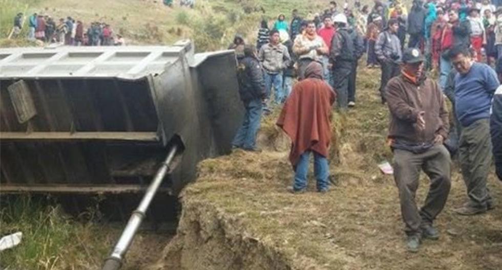 Accidente dejó 17 muertos en Huánuco. (Foto: Gobierno Regional de Huánuco)