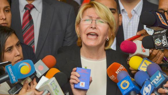 Luisa Ortega Díaz, fiscal general de Venezuela. (Foto: AFP)