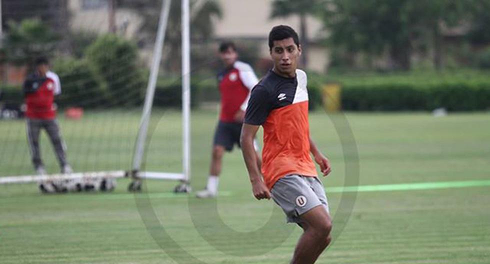 Joaquín Aguirre espera seguir sumando minutos con el primer equipo. (Foto: Universitario de Deportes)