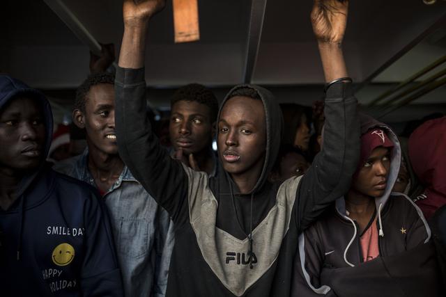 España | Los mayor parte de migrantes que arribaron al puerto de Algeciras provienen de Somalia (101),  Costa de Marfil (62), Malí (37) y Sudán (32). (AP)