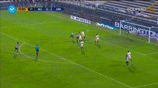 Alianza Lima vs. Universitario EN VIVO: Hohberg cerca de marcar el 1-1 con este increíble cabezazo | VIDEO