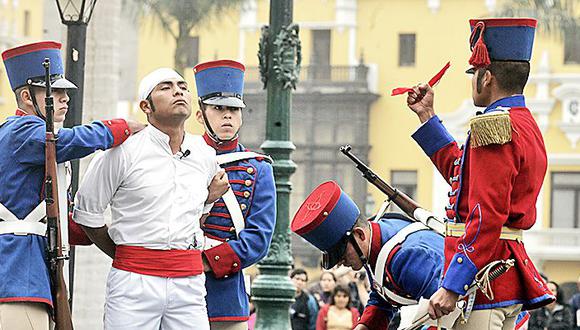 Fusilado en la Plaza Mayor de Lima, José Olaya sigue siendo un ejemplo cívico de nuestra patria. (Foto: El Peruano)
