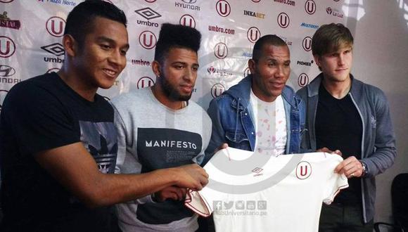 Universitario presentó refuerzos para afrontar la Sudamericana