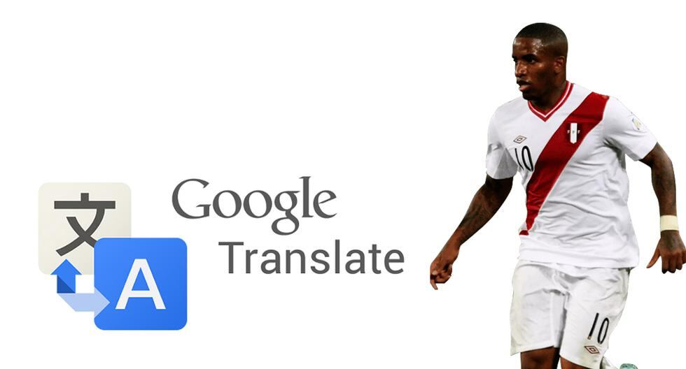 Parece que Google Translate está dispuesto a trollear al jugador peruano. Esto sucede si colocas Jefferson Farfán en el traductor. (Foto: Captura)