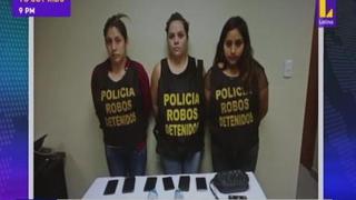 Comas: Policía capturó una banda de ‘peperas’ tras robar a tres hombres
