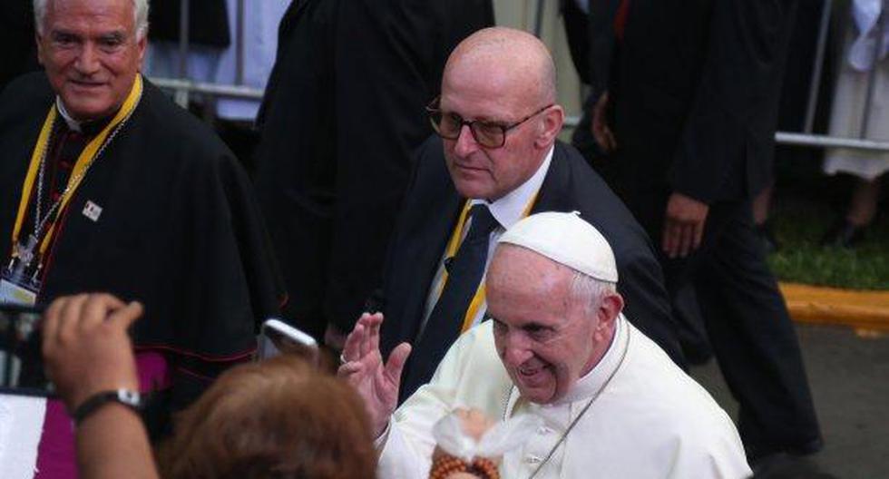 \"Gracias de corazón\", señaló el papa Francisco antes de dar la bendición y rezar un Ave María. (Foto: EFE)