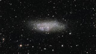 Captan nueva imagen de WLM, una galaxia solitaria