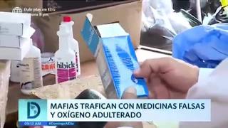 Coronavirus en Perú: mafias trafican oxígeno adulterado y medicinas falsas