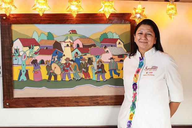 Paola Palacios is the chef at Huancahuasi, a family business that maintains its tradition. 