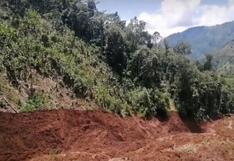 Ayacucho: deslizamiento destruyó casas y dejó incomunicadas a comunidades del distrito de Sivia