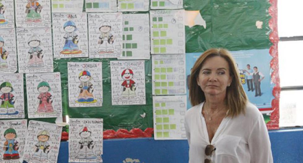 La ministra de Educación, Marilú Martens, reiteró hoy que las críticas al currículo nacional surgen a partir de la descontextualización de su contenido. (Foto: Andina)