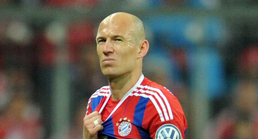 Bayern Munich: Arjen Robben no juega ante el Barcelona. (Foto: EFE)