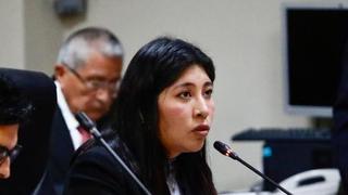 Comisión de Fiscalización citará a la ministra Betssy Chávez tras denuncias