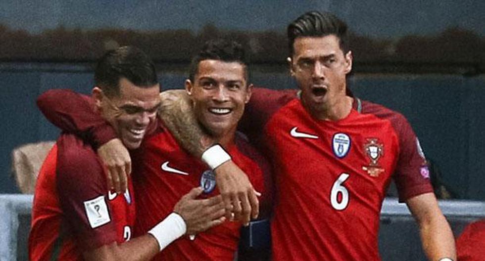 Cristiano Ronaldo marcó tres goles en la victoria de Portugal | Foto: EFE